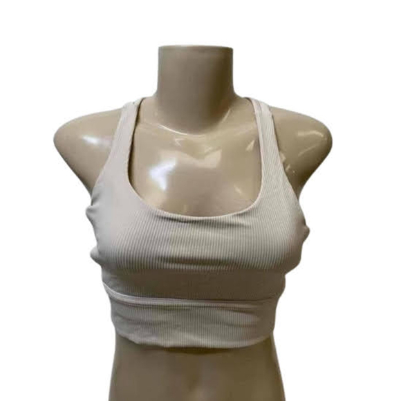 Women's Lululemeon Sports Bra, Size 8, Beige - Picture 4 of 4